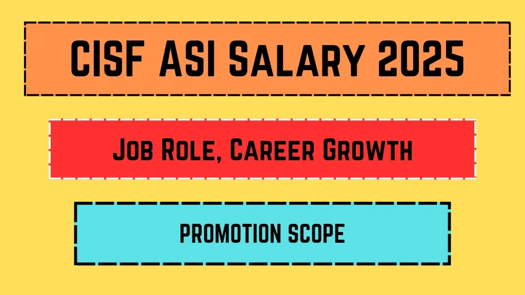 CISF ASI Salary 2025