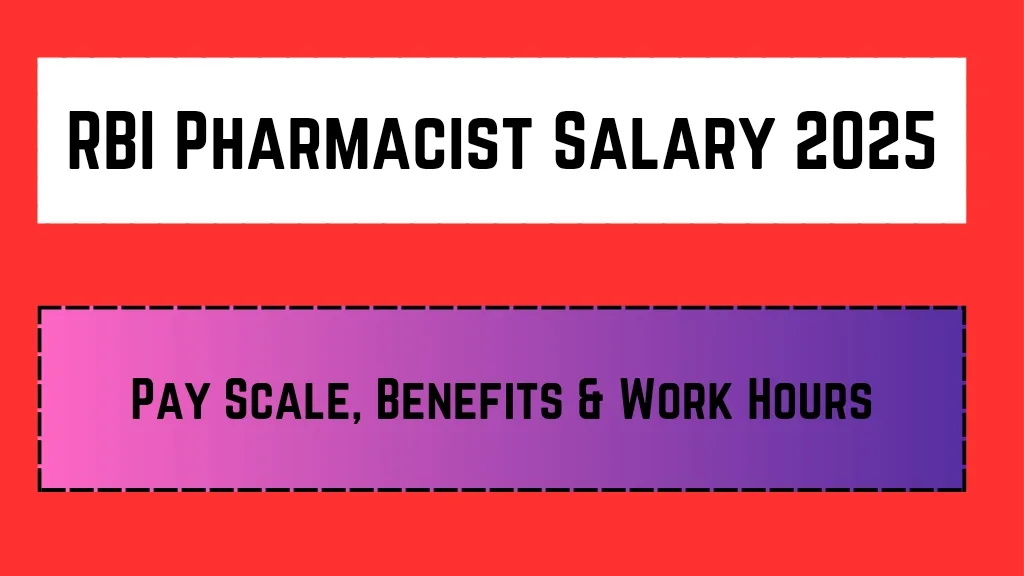 RBI Pharmacist Salary 2025