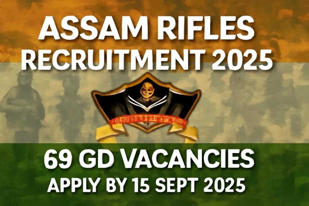 Assam Rifles Recruitment 2025
