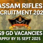 Assam Rifles Recruitment 2025